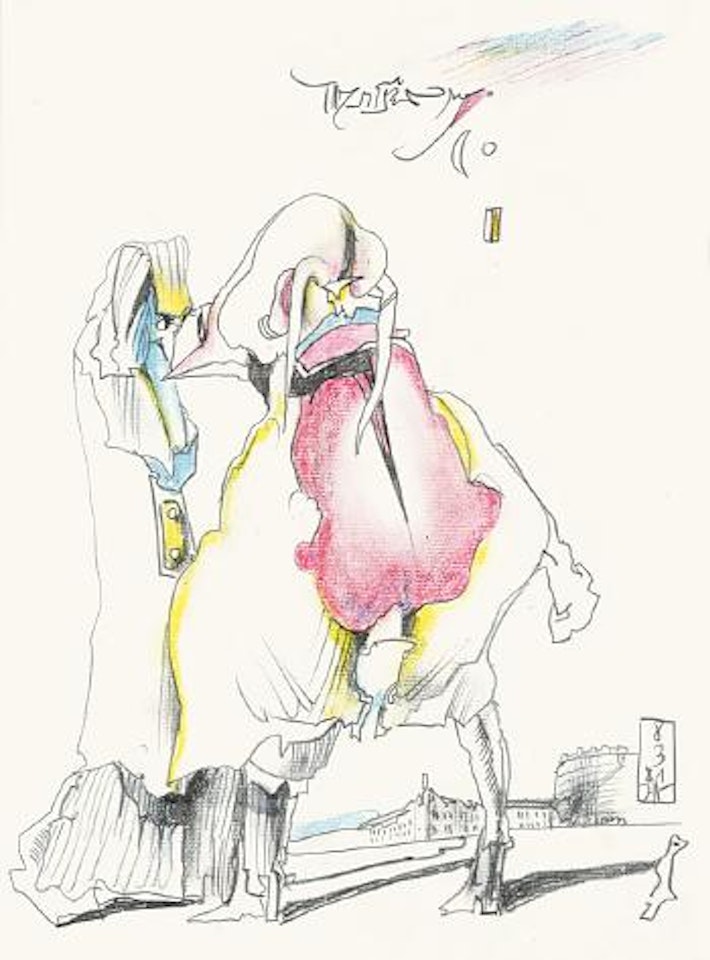 Carnevale Di Venezia by Horst Janssen