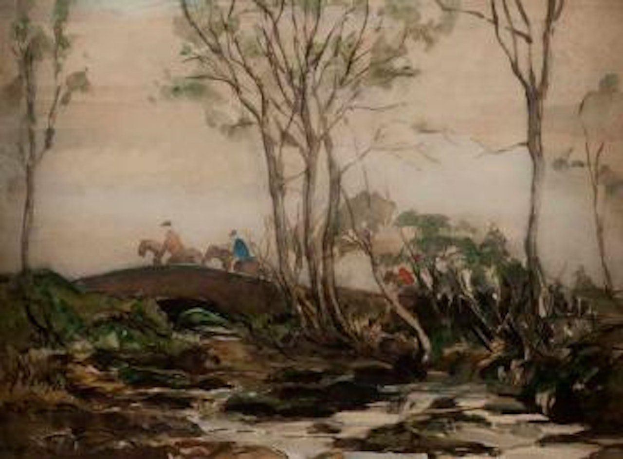 The hunt by William Conor