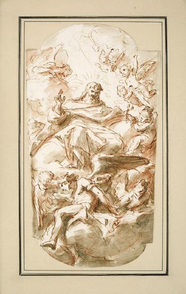 Christ in Glory by Giovanni Antonio Pellegrini