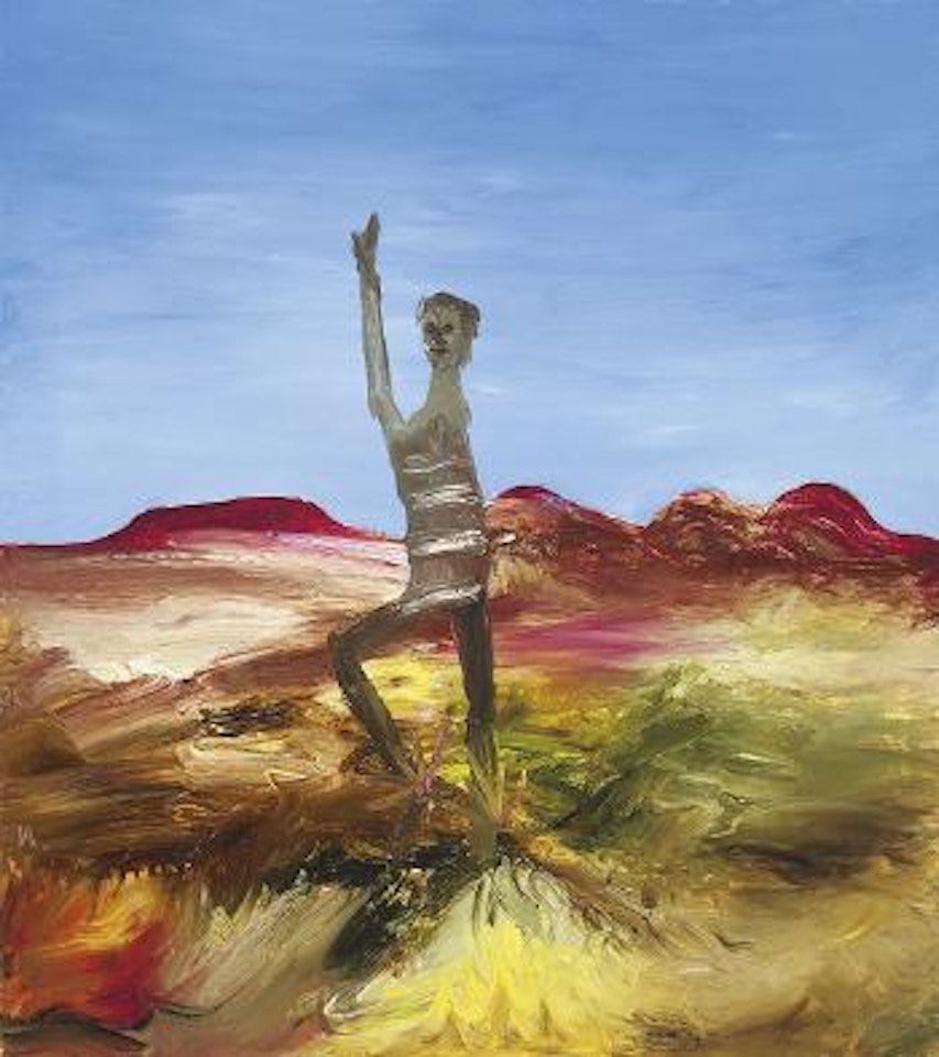 Burial of Burke by Sidney Nolan