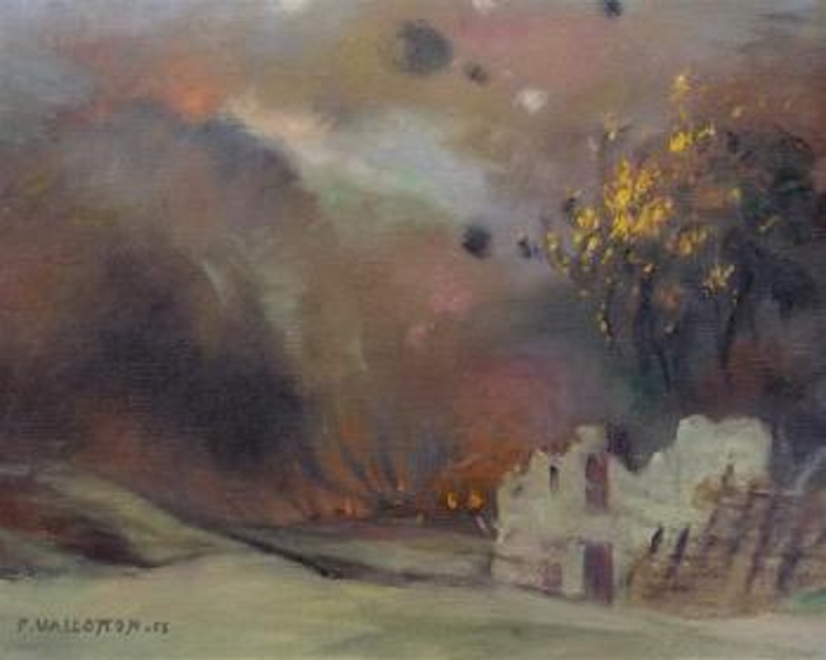 Krieg. Etude pour 1914 by Félix Vallotton