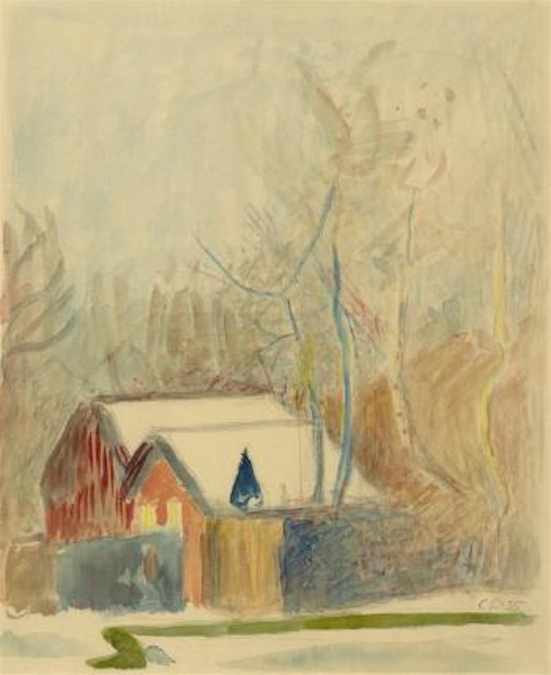 Garten auf der Oschwand by Cuno Amiet