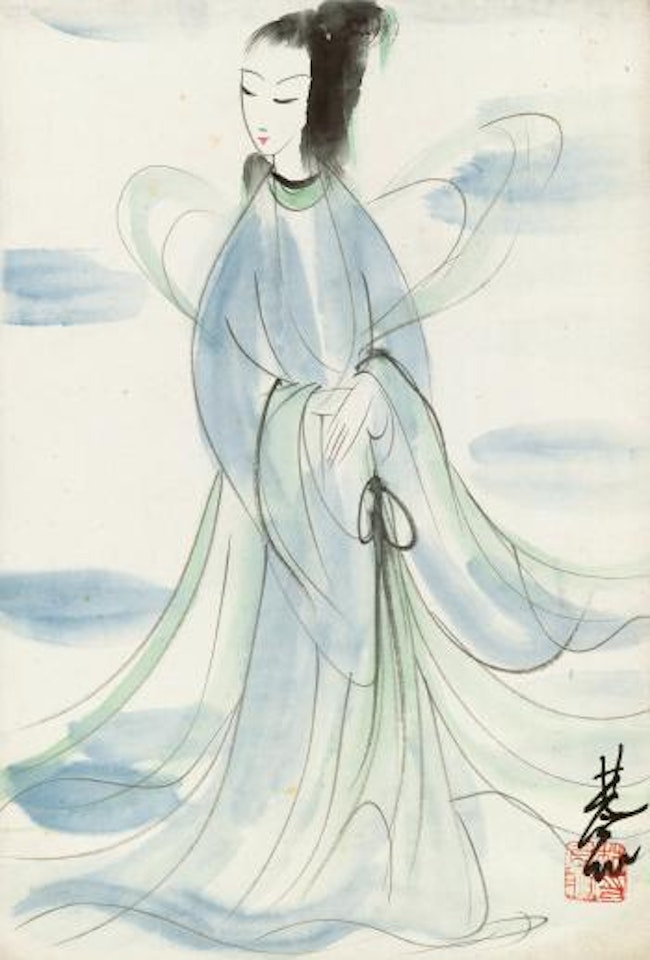 Beauty by Lin Fengmian