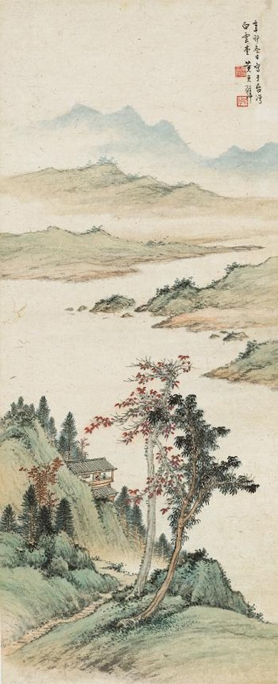 Landscape by Huang Junbi