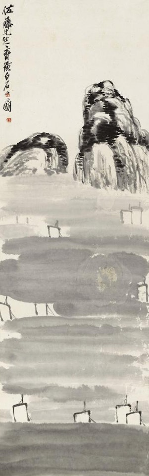 Sailboat by Qi Baishi