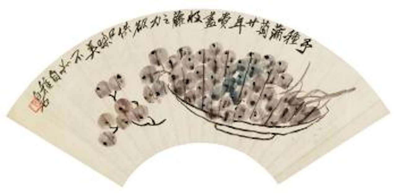 Grapes by Qi Baishi