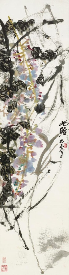 Wisteria by Zhu Qizhan