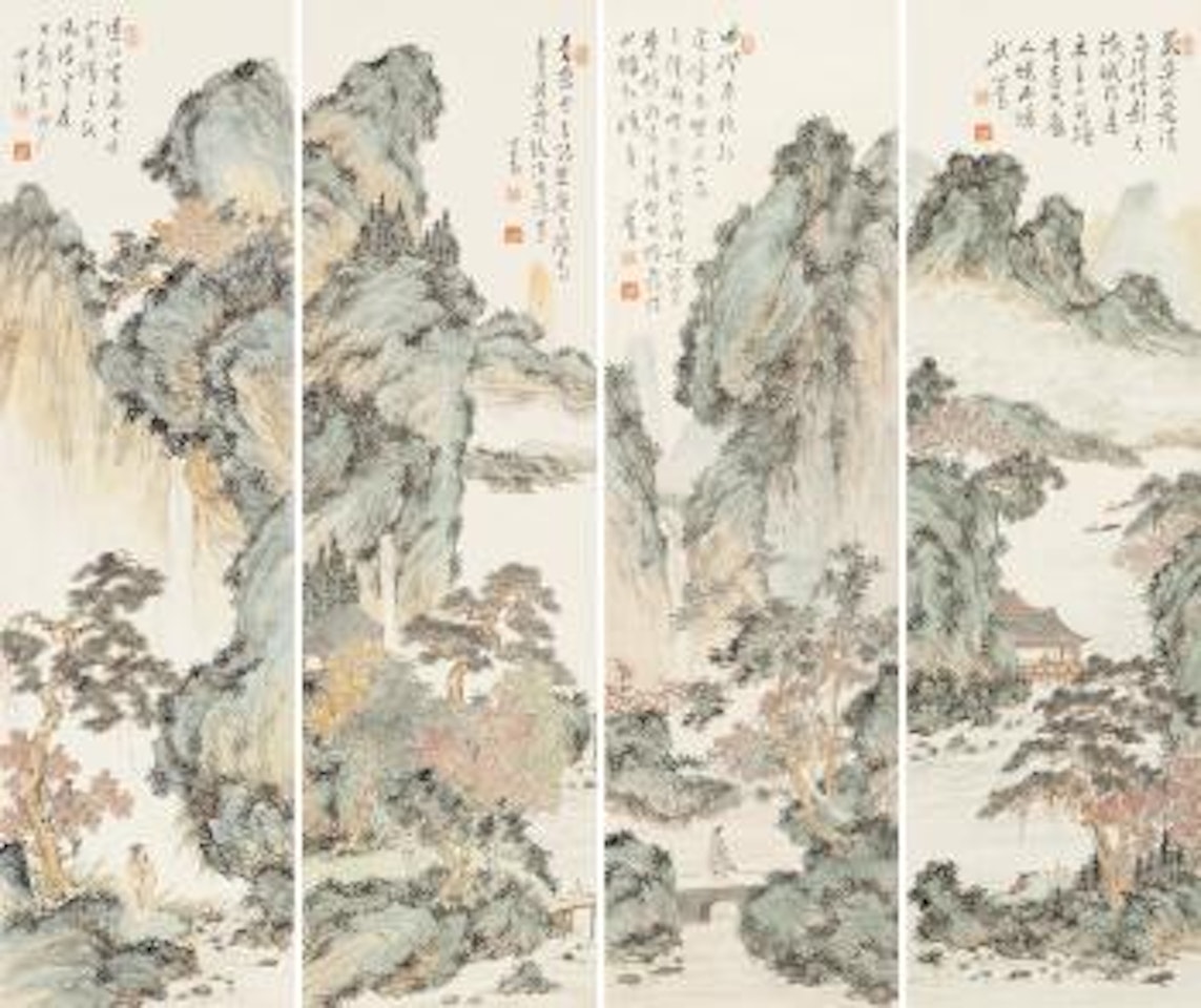 Landscapes by Pu Ru