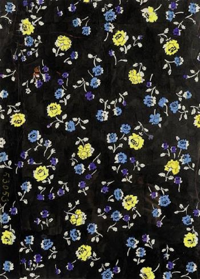 Semis de Roses bleues et jaunes by Raoul Dufy