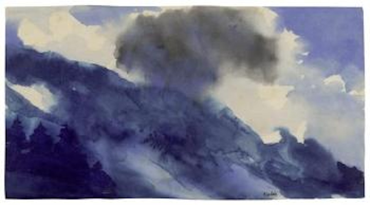 Gebirgslandschaft by Emil Nolde