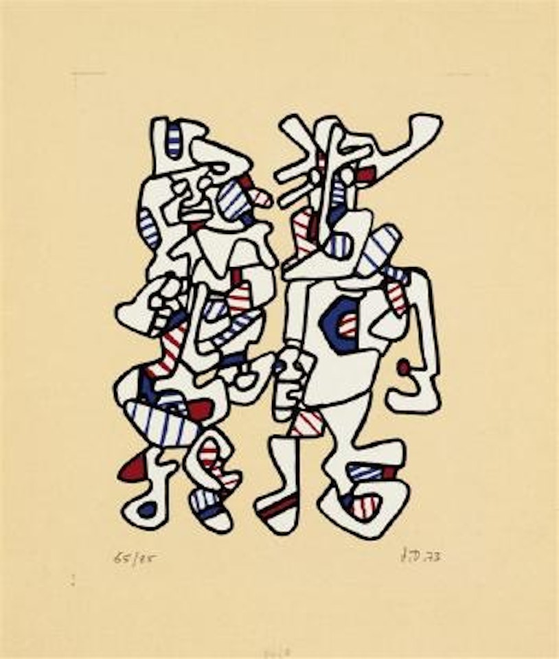Parade nuptiale by Jean Dubuffet
