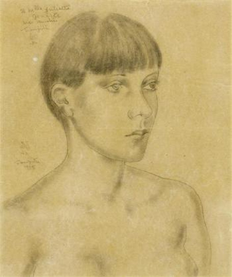 Portrait de femme by Leonard Tsuguharu Foujita