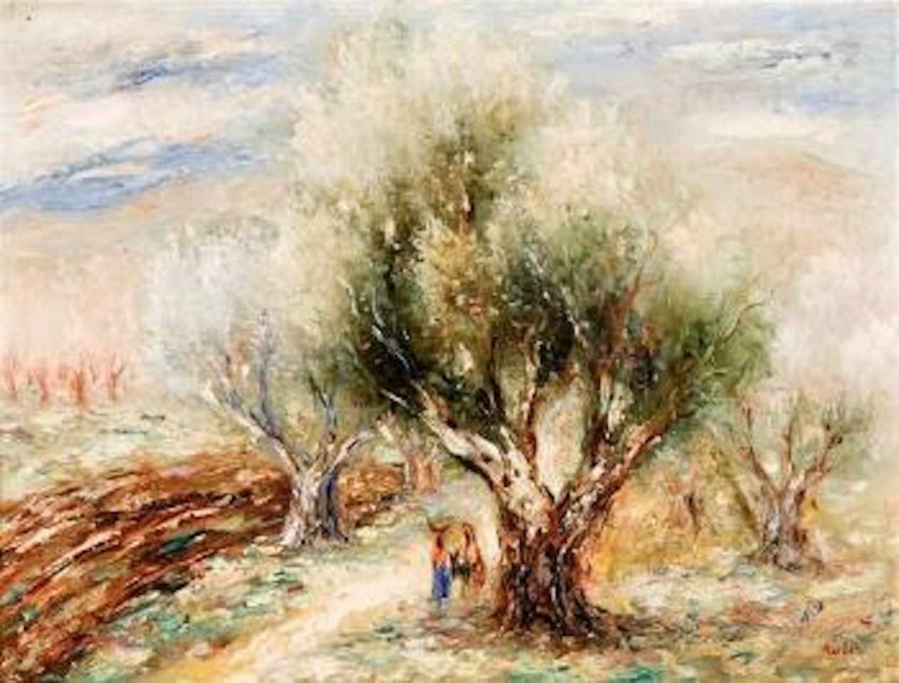 Landscape in the Galilee by Reuven Rubin