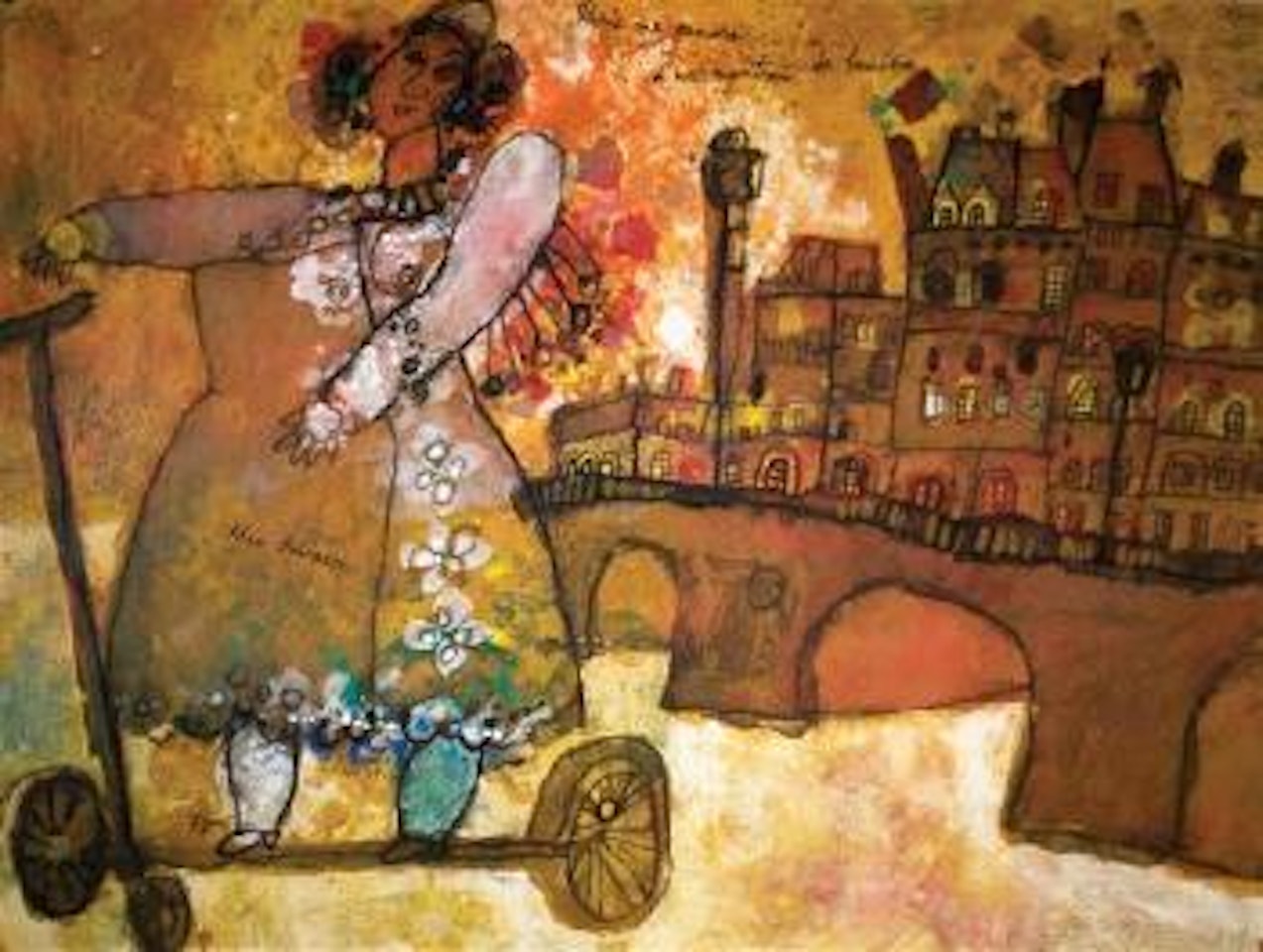 Paris me couvre d'un manteau de lumière by Théo Tobiasse