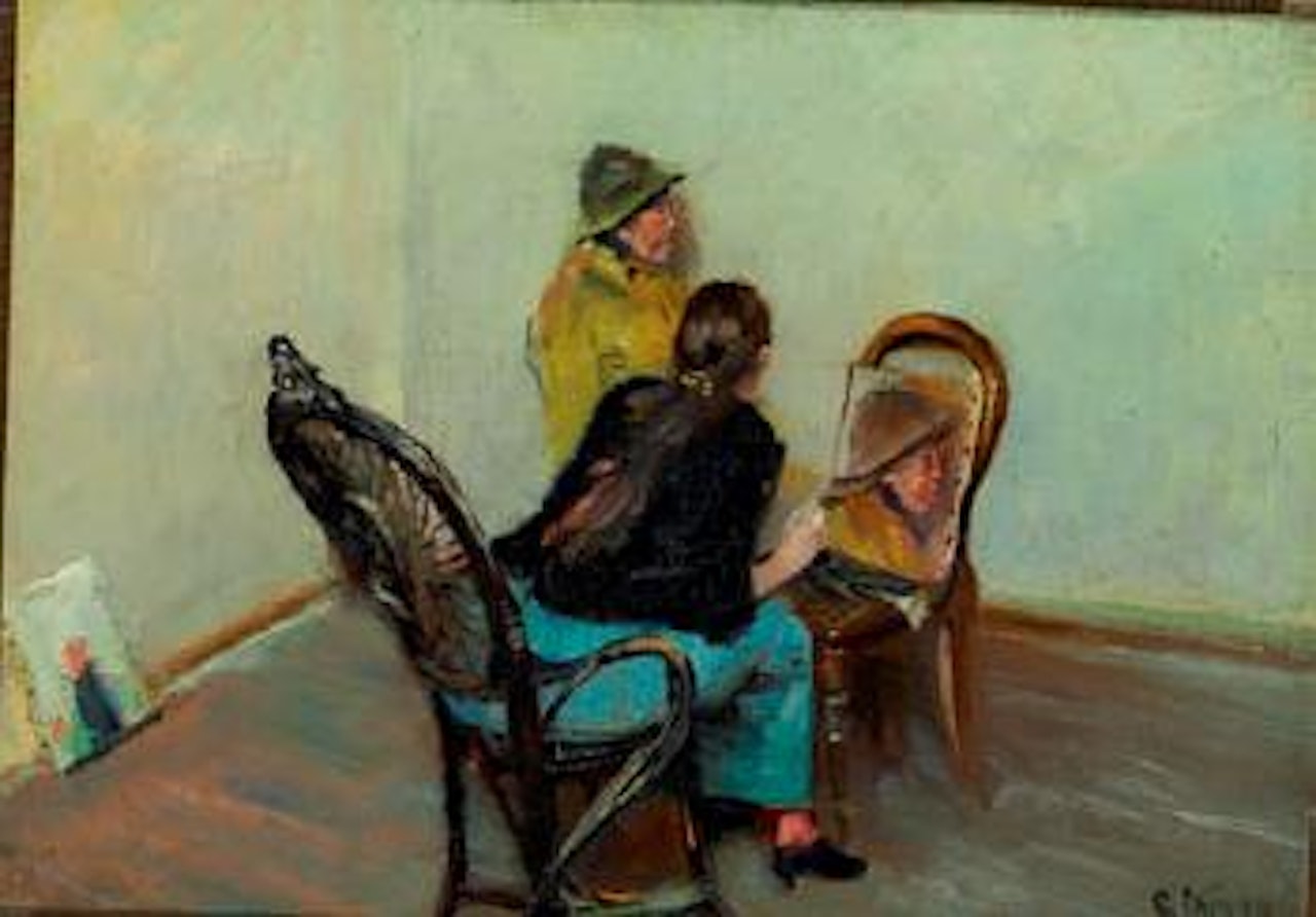 Gaihede, a fisherman from Skagen by Christian Krohg