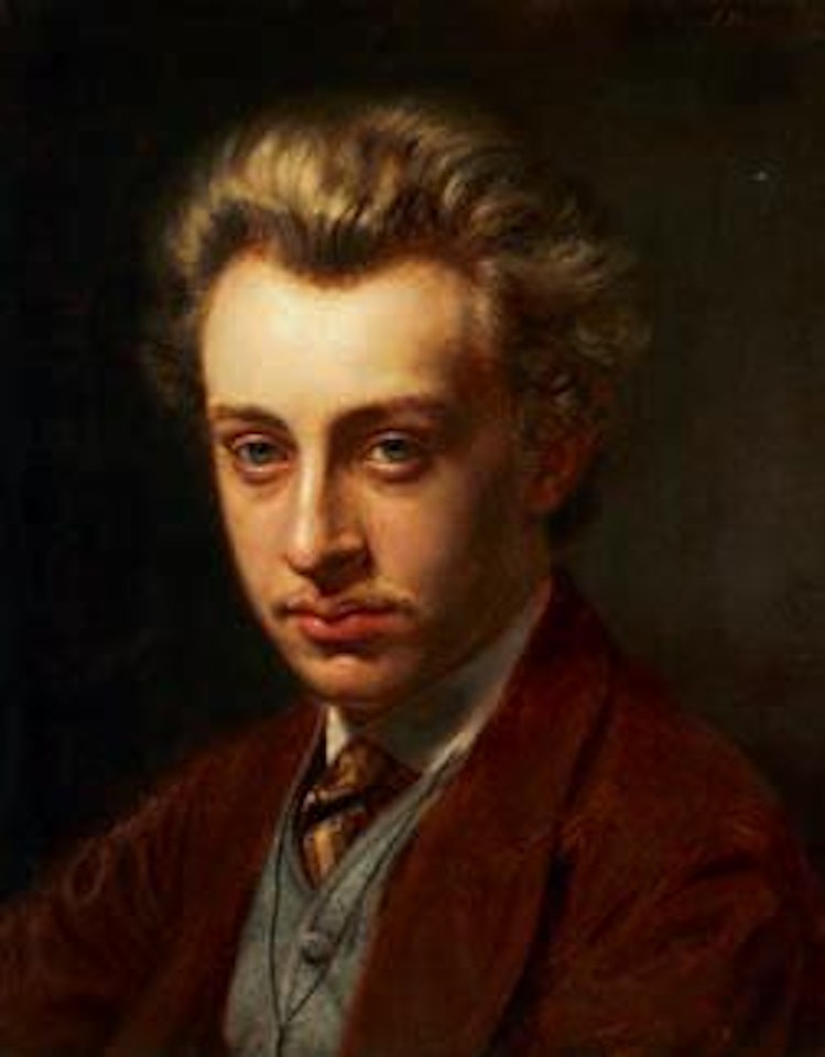 Frans schwartz, f. 1850. Maler. Brystbillede by Peder Severin Kröyer