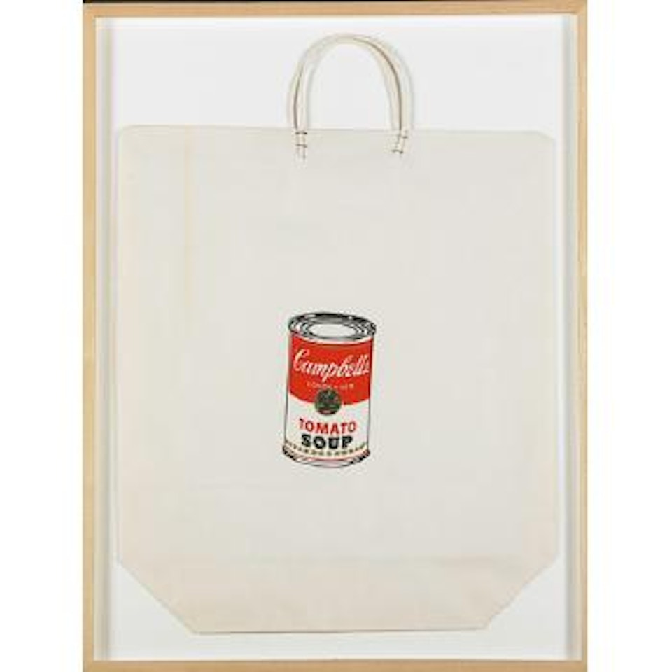 Campbell's soup can (tomato) by Andy Warhol