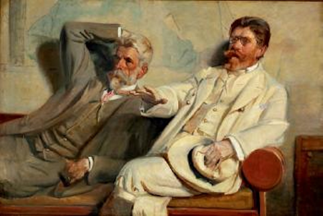 Kunstdommere by Michael Ancher