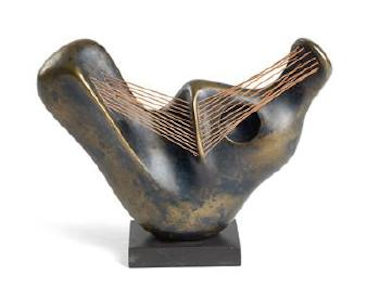 Mother and Child with String by Henry Moore