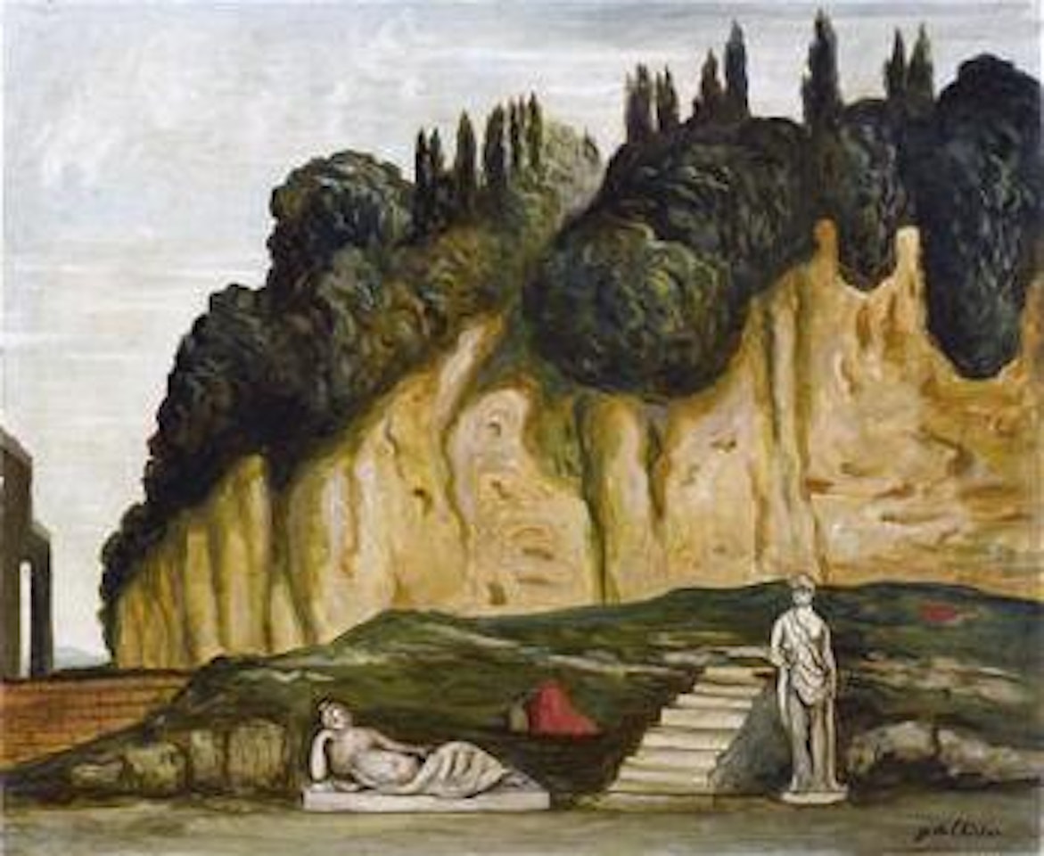Rocce misteriose by Giorgio de Chirico