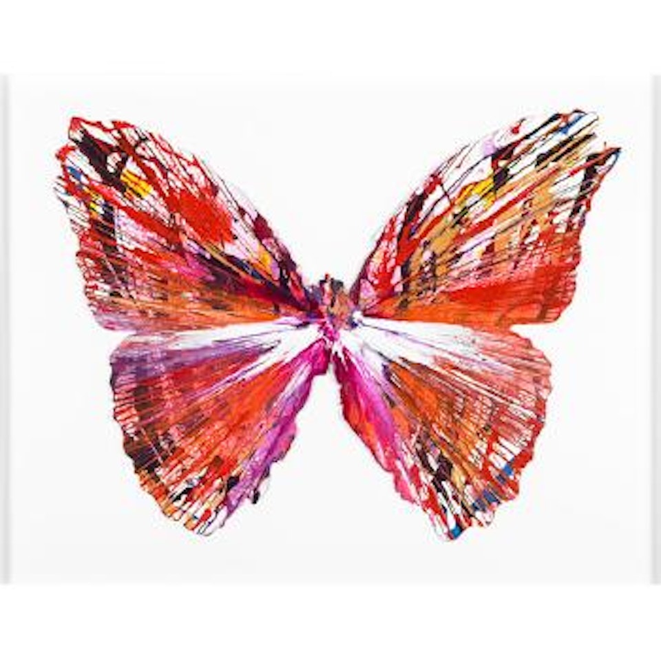 Spin painting by Damien Hirst
