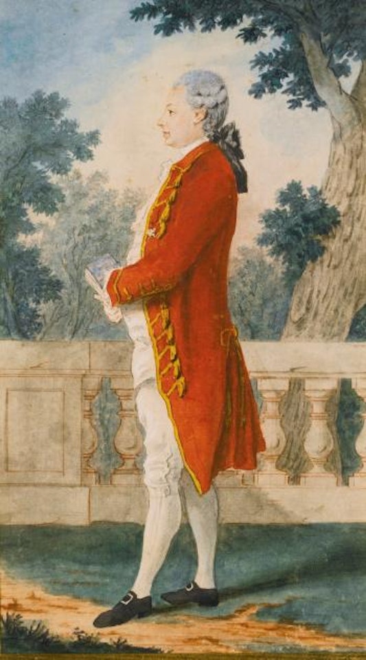 Portrait Of Anne Charles Sigismond De Montmorency-luxembourg, 10th Duc De Piney-luxembourg (1737-1803) by Louis Carrogis Carmontelle