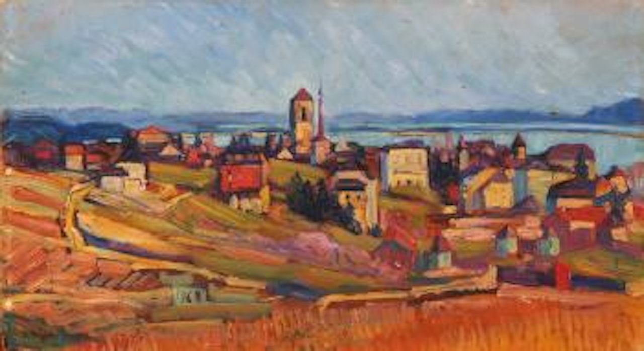 Ansicht von La Neuveville by Ernst Geiger