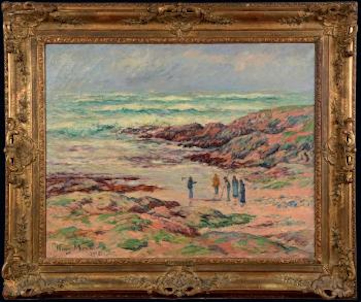 Gros temps, Finistère by Henry Moret