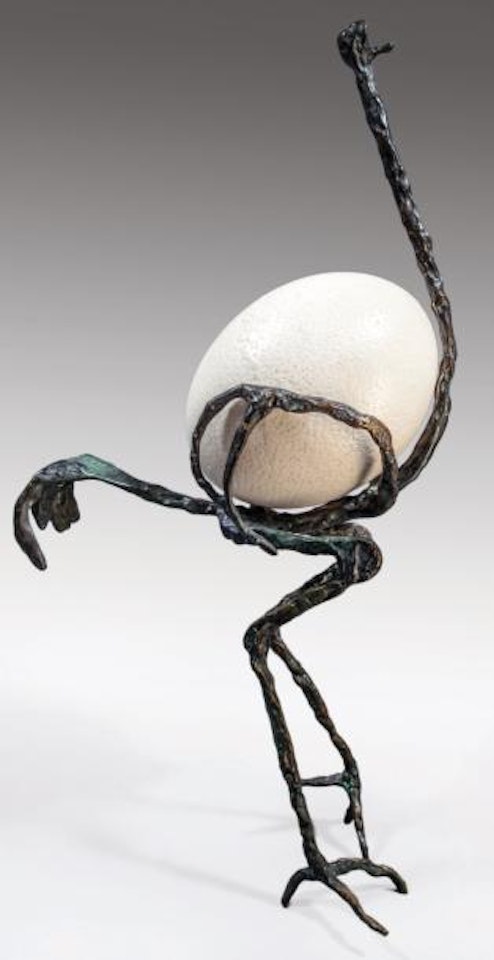 L'autruche by Diego Giacometti