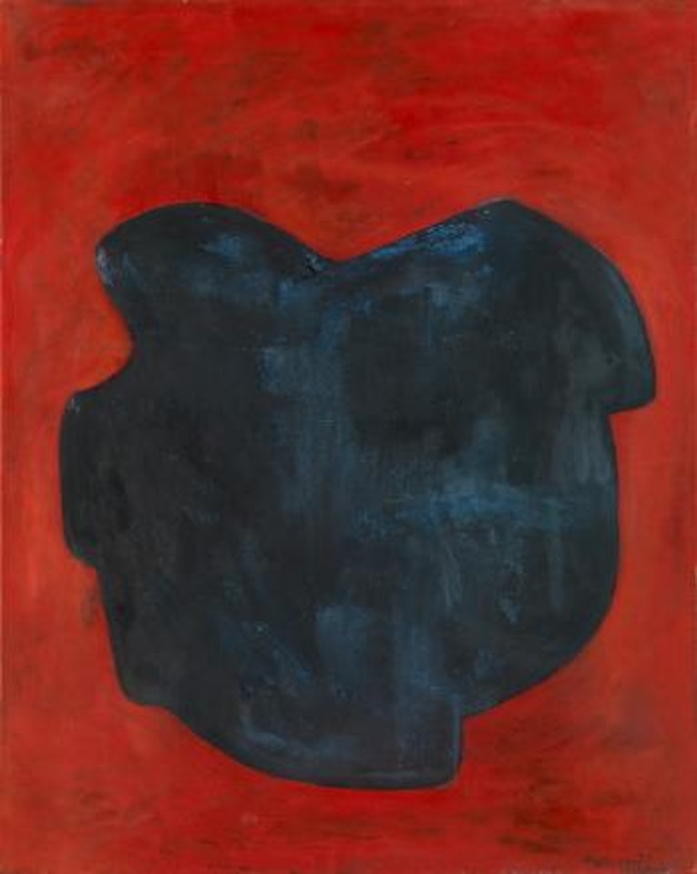Composition rouge et bleue by Serge Poliakoff