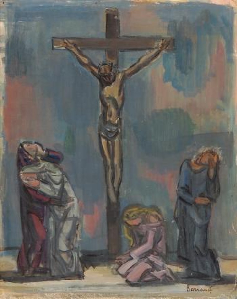 La cruzifixion by Maurice Barraud