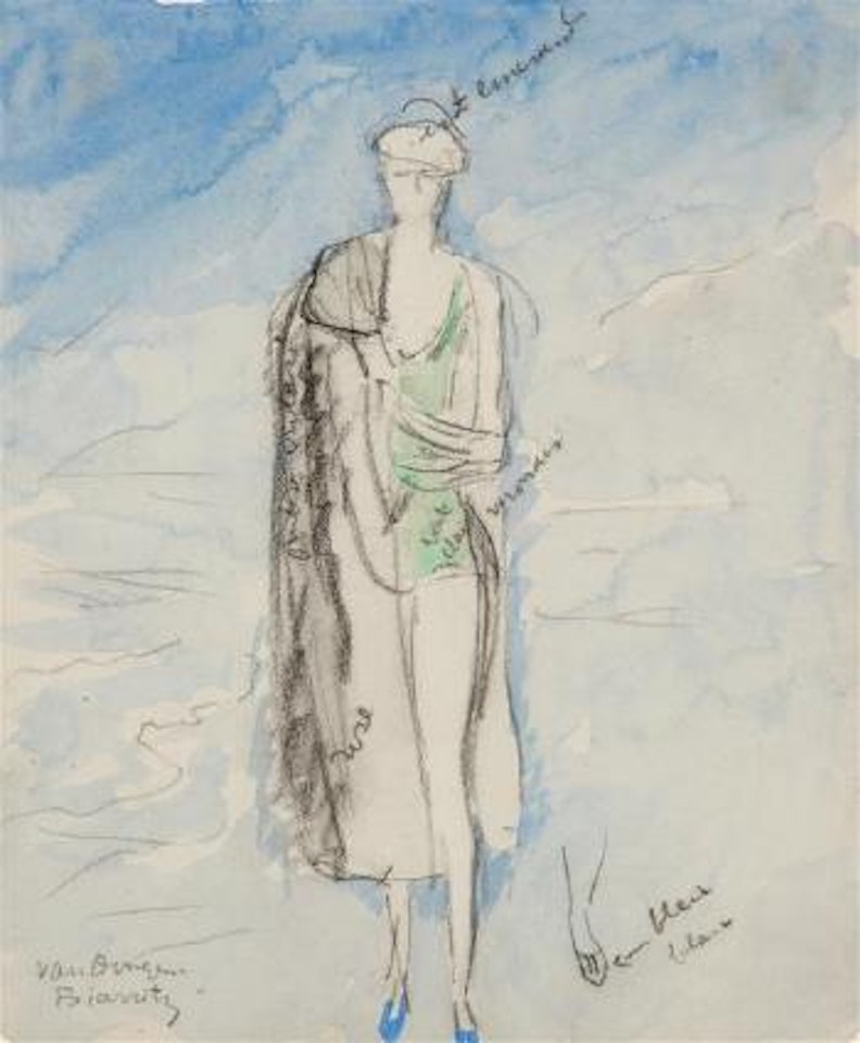 Étude de costume by Kees van Dongen