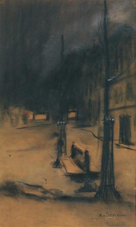 Place Ravignan by Kees van Dongen