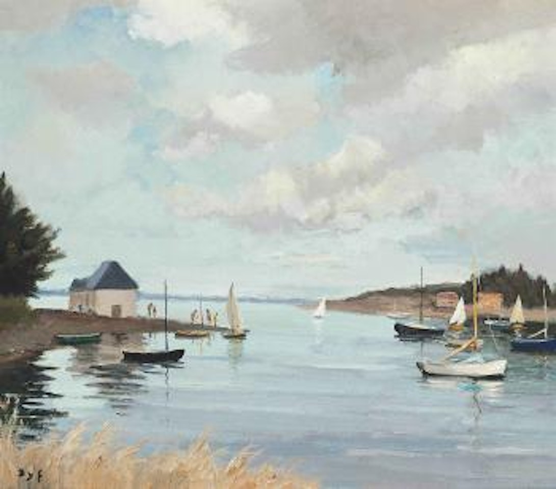 Avant port au passage by Marcel Dyf