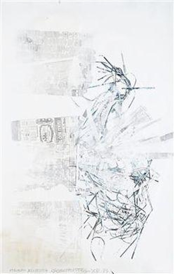 For + with Jack + by with by Robert Rauschenberg