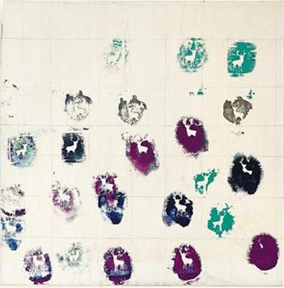 Untitled (Stambecchi) by Alighiero Boetti