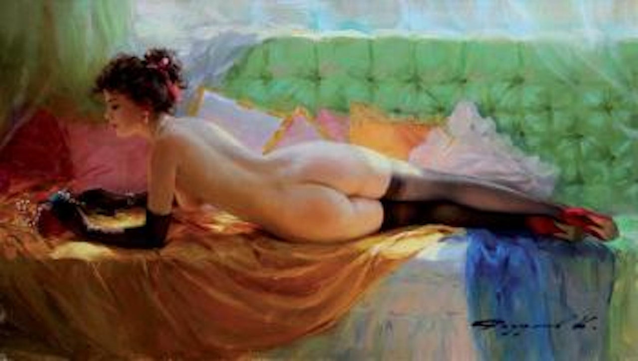 La sieste by Constantin Razoumov