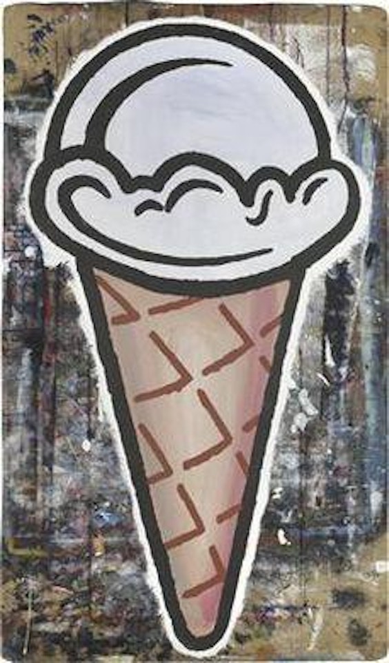 Study for Ice Cream Cone by Donald Baechler