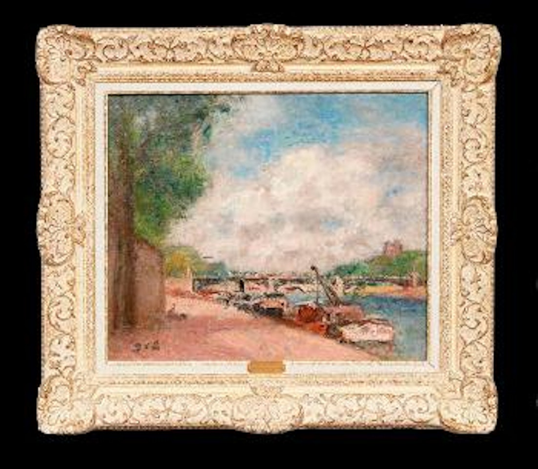 Along the Seine by Georges d’Espagnat