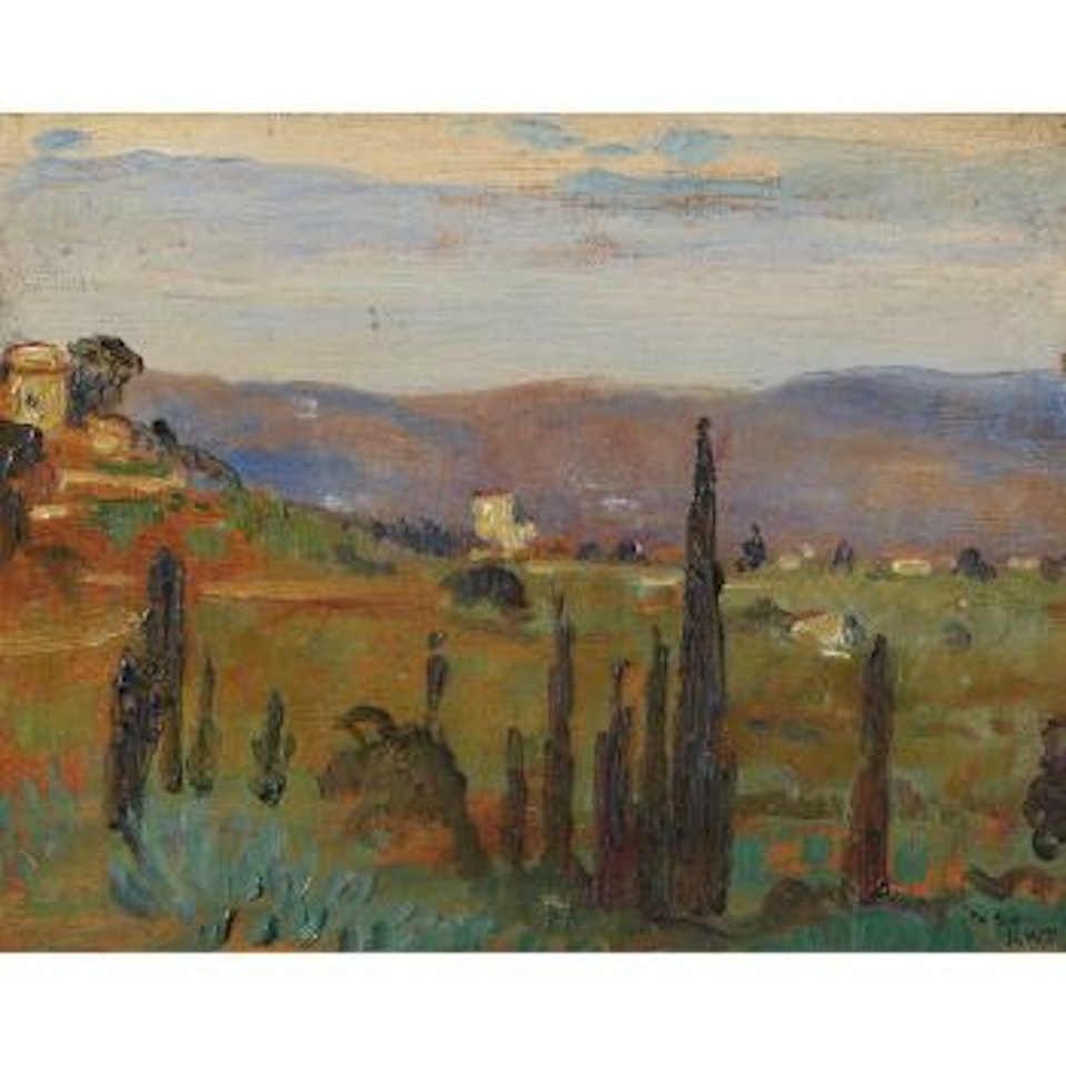 Landscape near Assisi by Robert Pilot