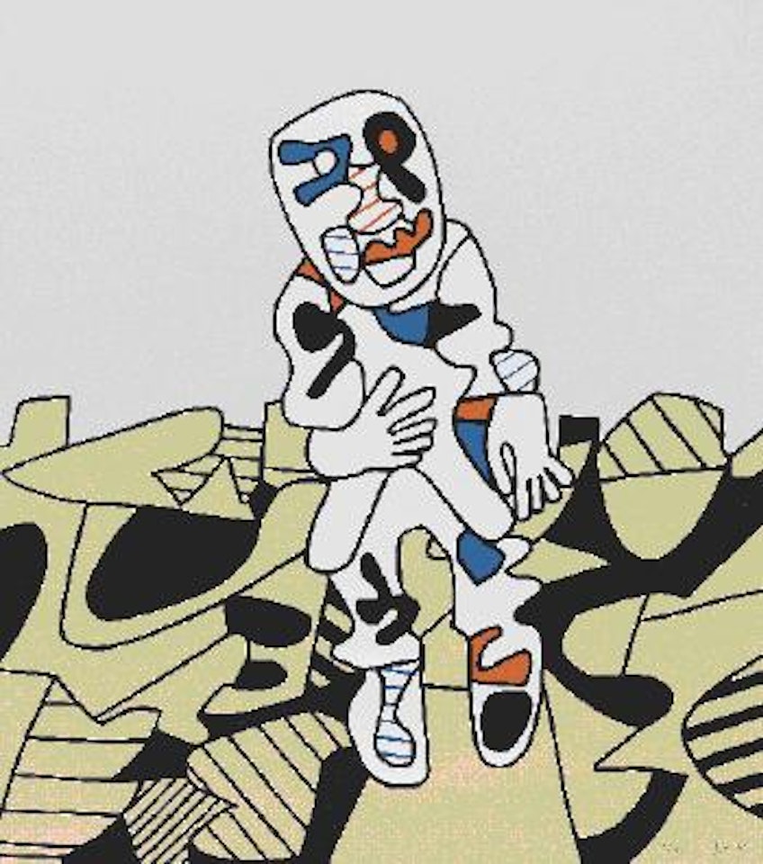 Marche en Campagne by Jean Dubuffet