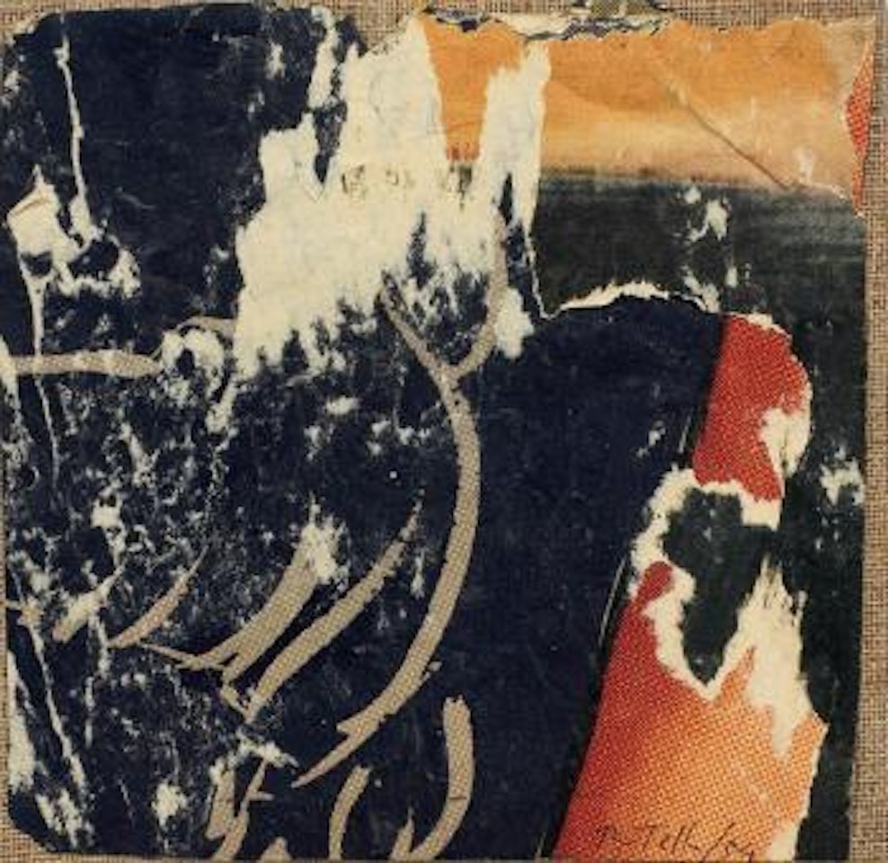 Senza titolo by Mimmo Rotella