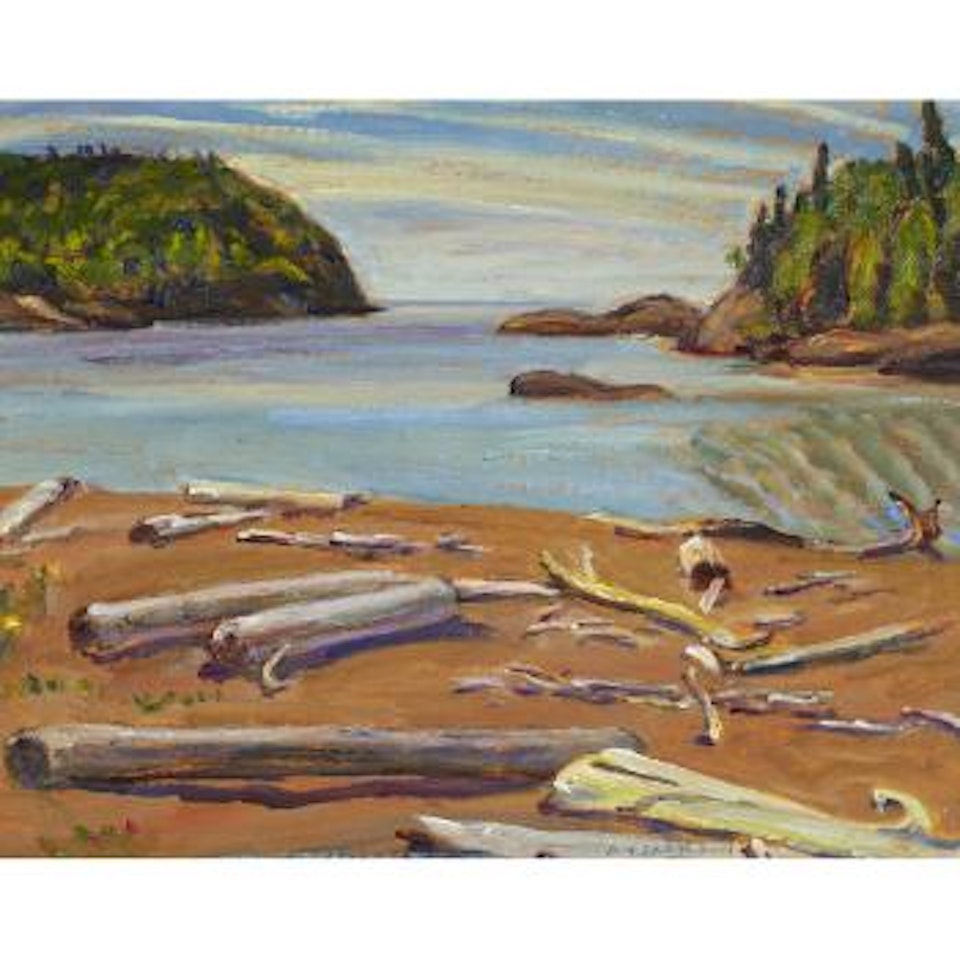 The beach, Wawa, Ont by Alexander Young Jackson