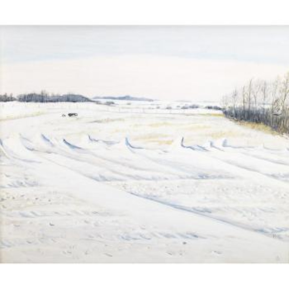 Winter outside Andrew, Alberta by William Kurelek