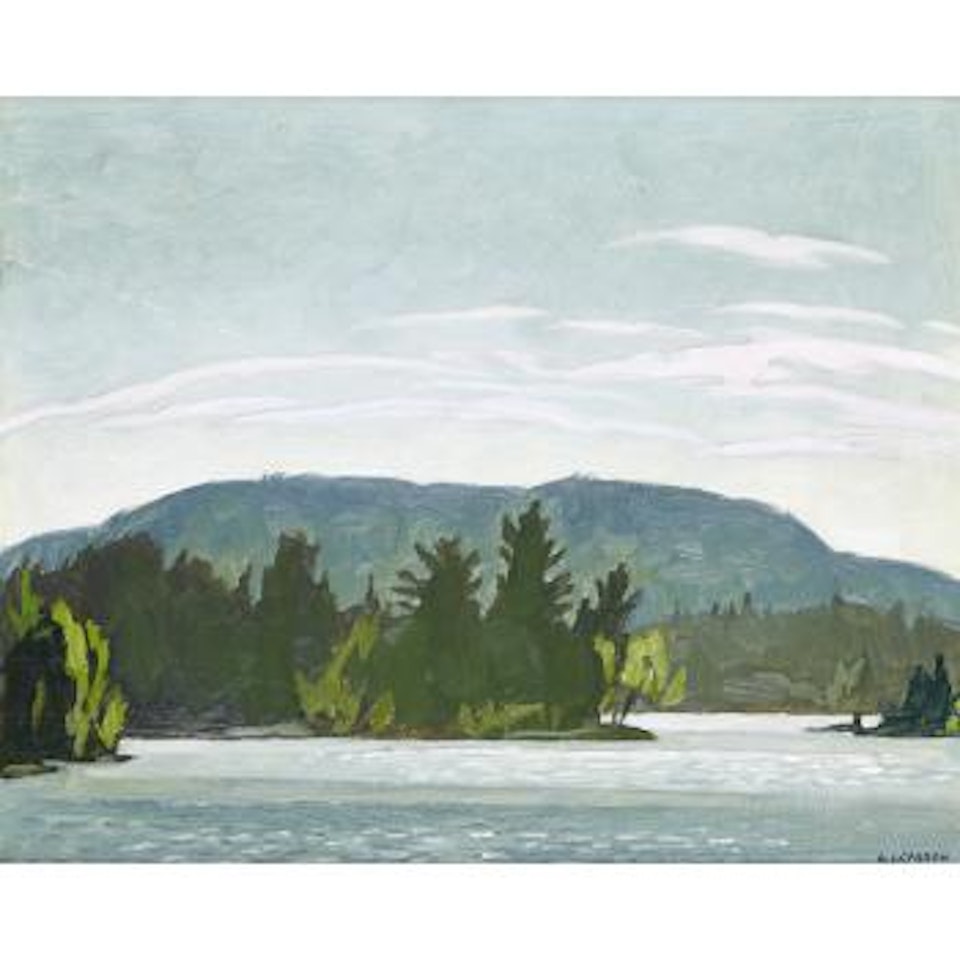 The bay, Oxtongue Lake by Alfred Joseph Casson