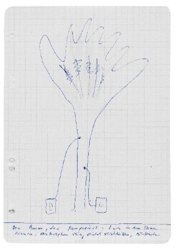 Der Baum, der komponiert by Sigmar Polke