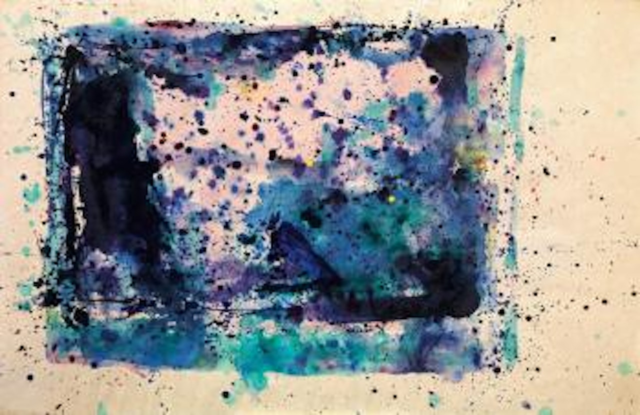 SF 75-668 by Sam Francis