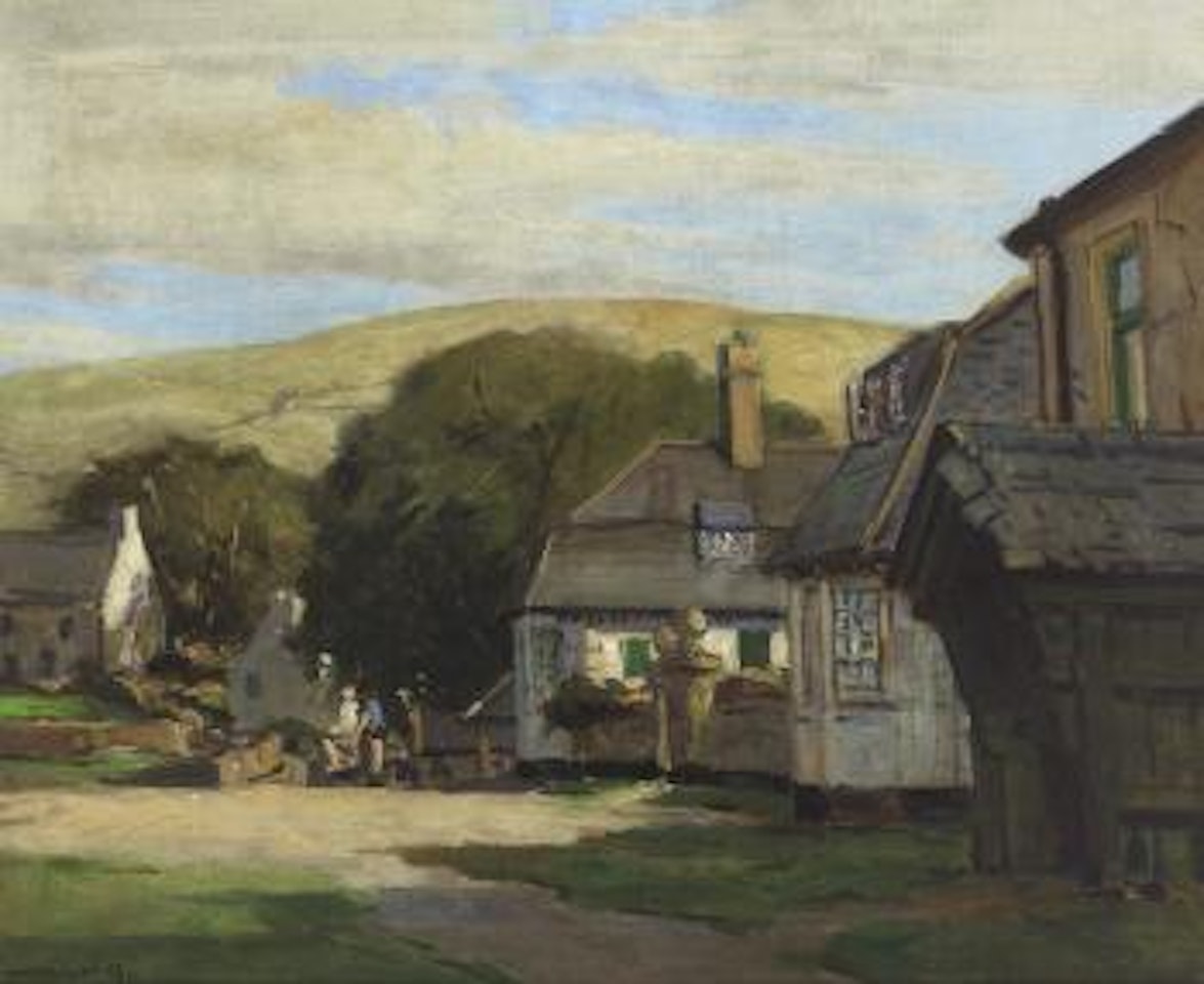 Cushendun village, Country Antrim by Maurice Canning Wilks