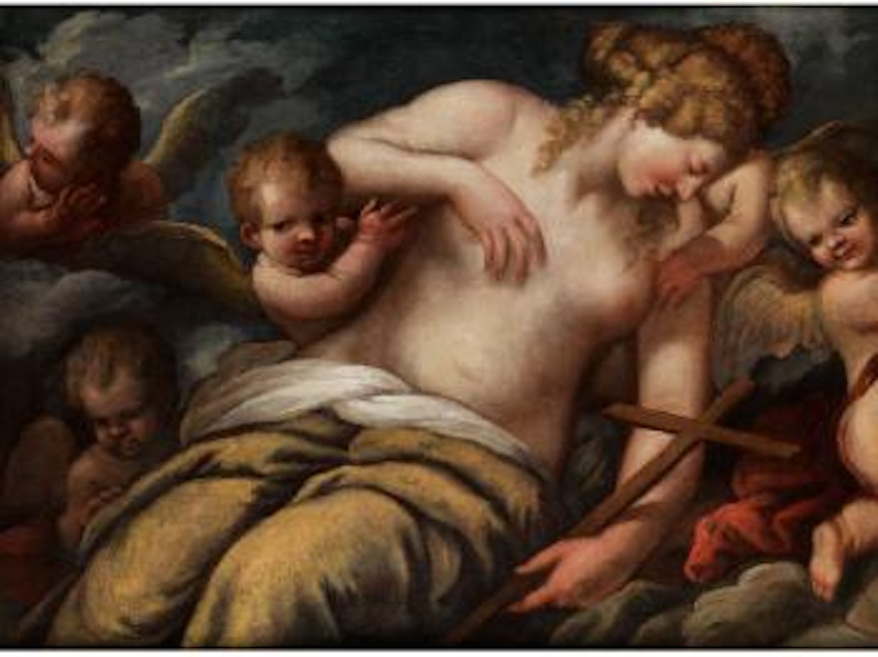 Apotheose der Heiligen Maria Magdalena by Pietro Liberi