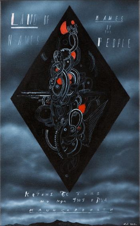 Land of Names by Shane Cotton
